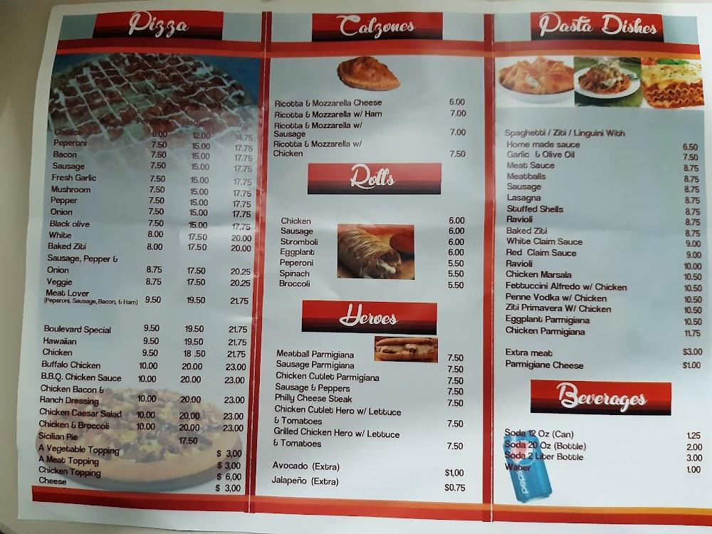 3L Boulevard Pizzeria Menu image 3